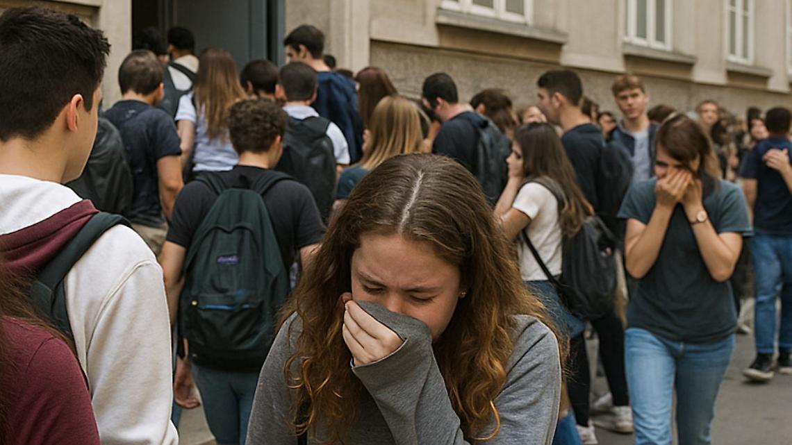 Panico al Liceo Regina Margherita