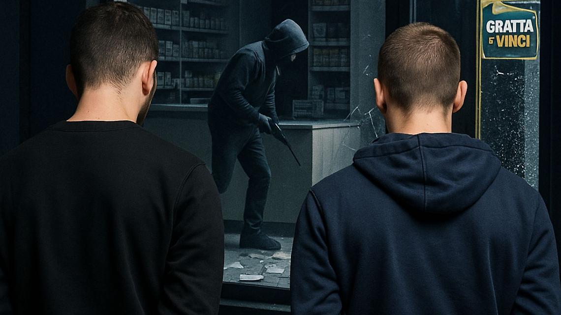 Due ragazzi rubano “gratta e vinci” 