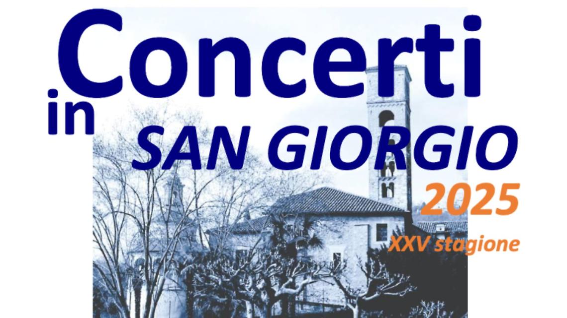 Al via la 25ª stagione dei “Concerti in San Giorgio”