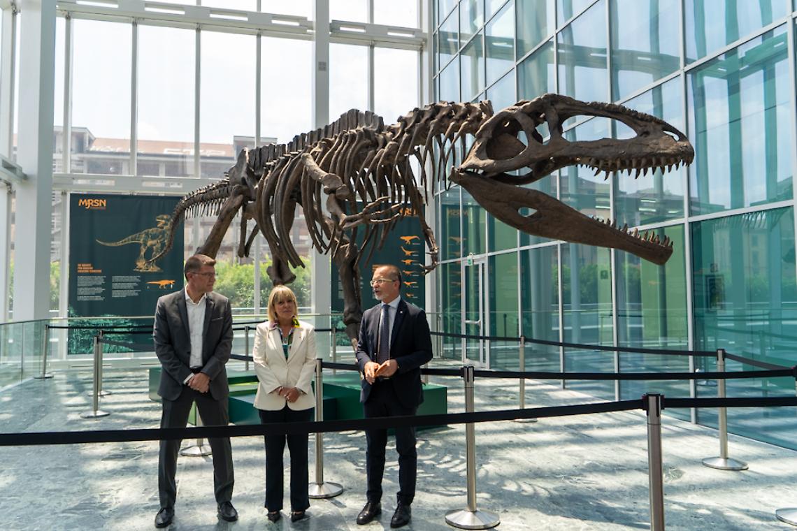 Al Grattacielo Piemonte arriva un gigante preistorico