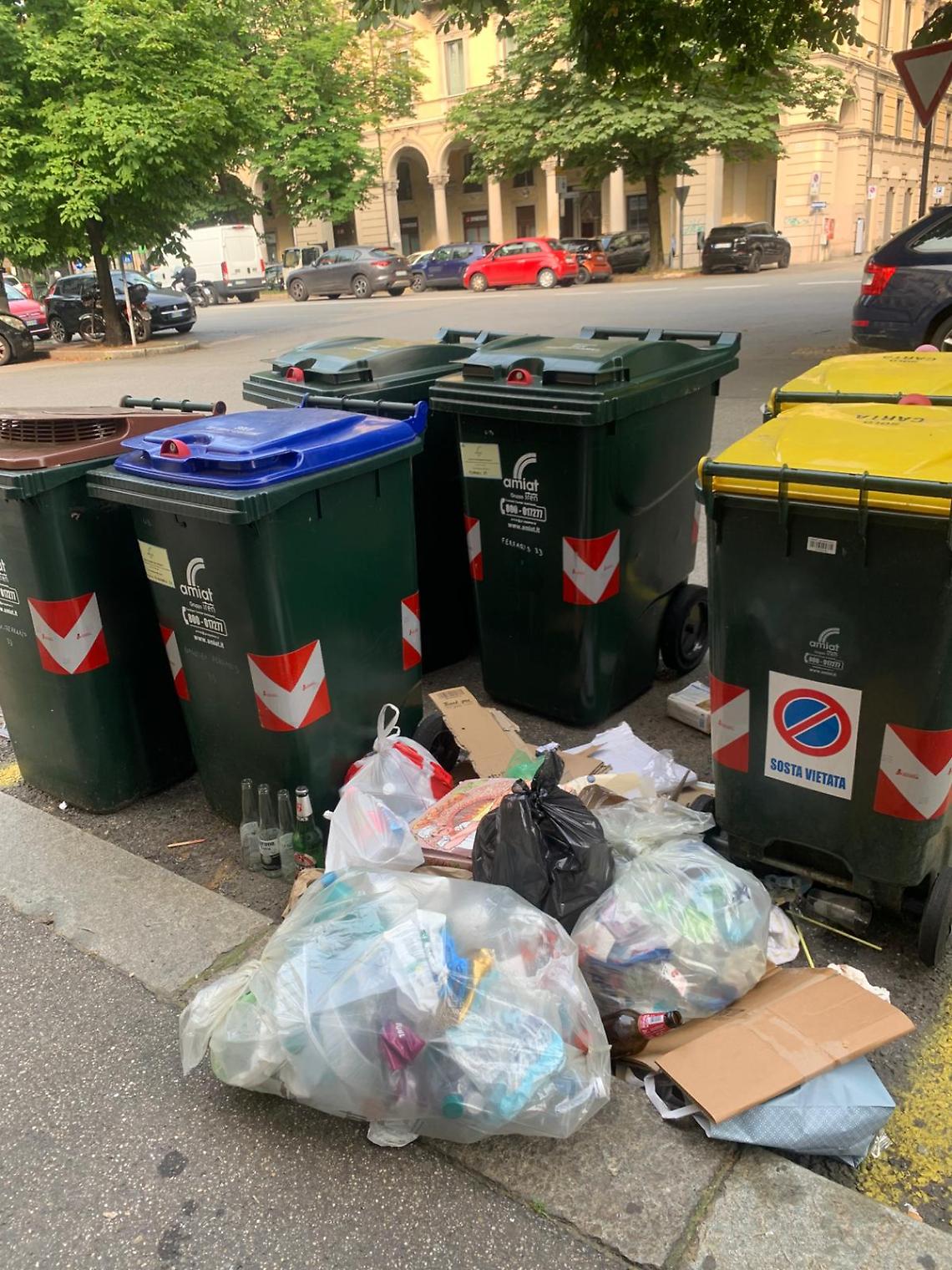 Rifiuti a Torino