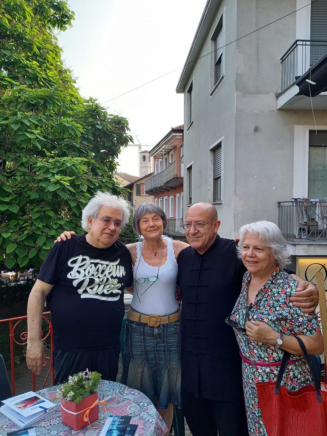 “Girandole 3”: poesia e spiritualità alla Terrazza dei Curiosi con Enrico Lazzarin e il monaco zen Bassuj