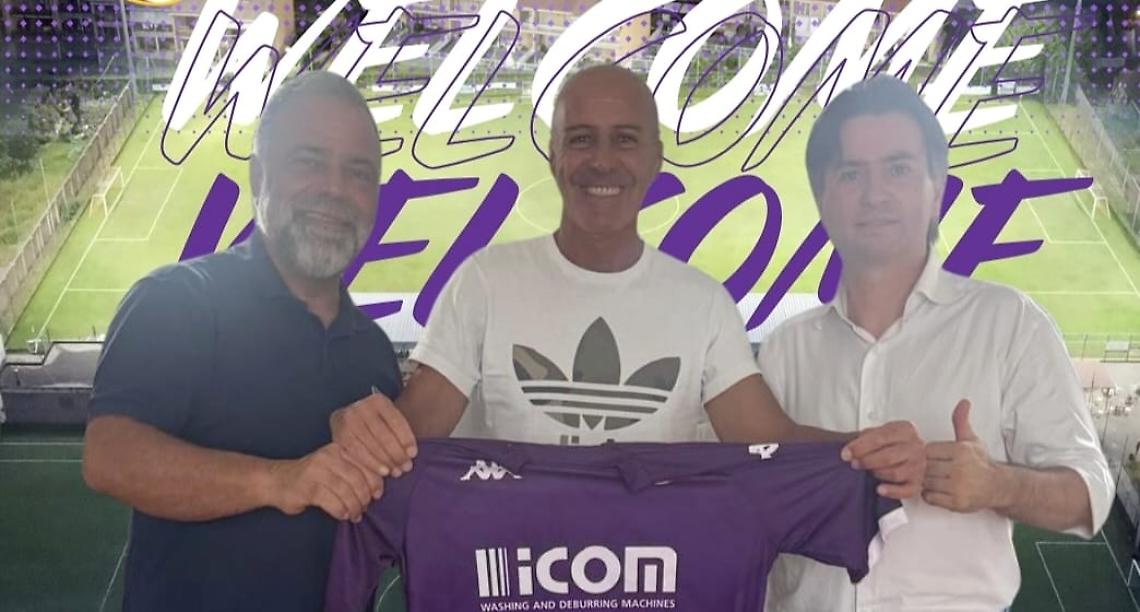 Il presidente Ursilio e mister Gamba
