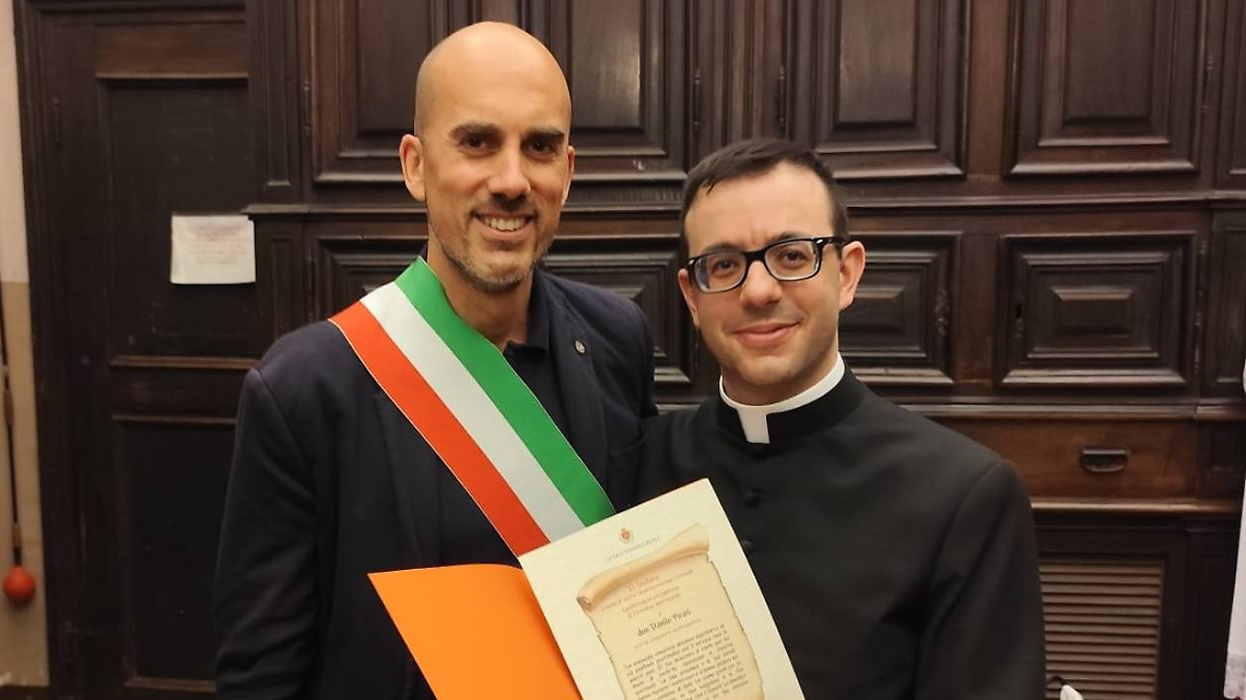 Venaria saluta Don Danilo nel giorno della Consolata