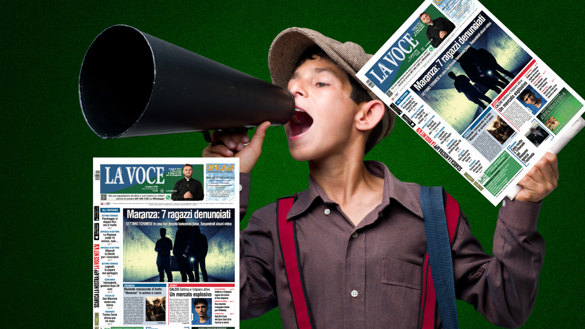 Articolo notizie della  settimana