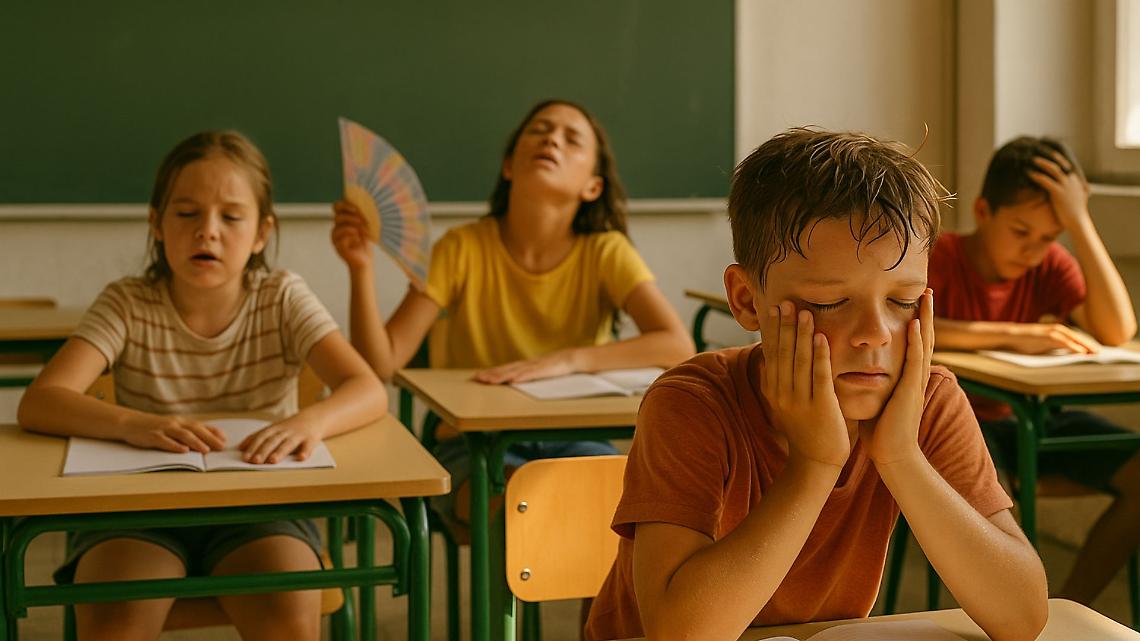 Aule bollenti e oltre 40 gradi: i docenti dei Diritti Umani chiedono al Governo un piano nazionale per salvare salute e istruzione