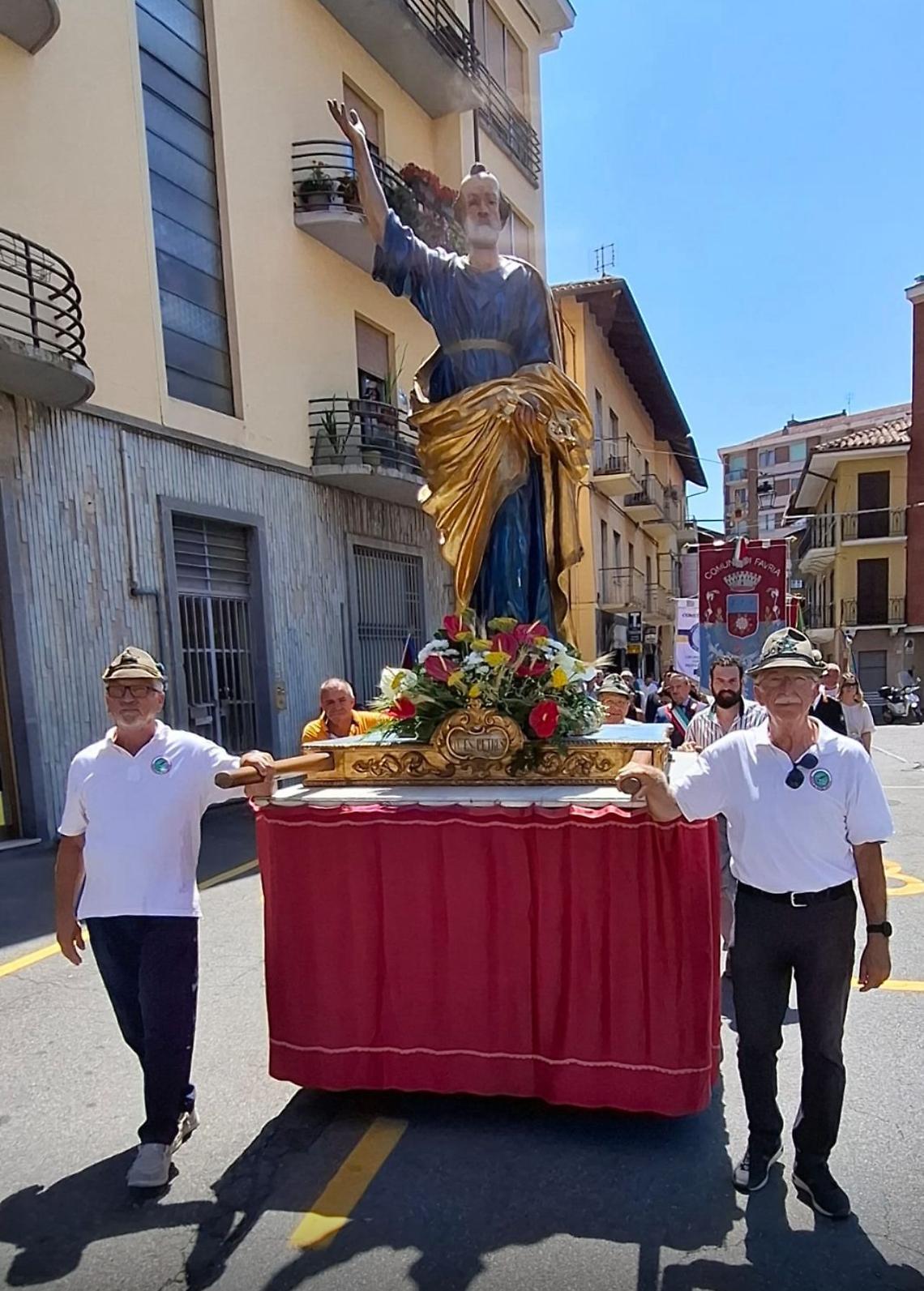 ALPINI DI FAVRIA PER IL SANTO PATRONO