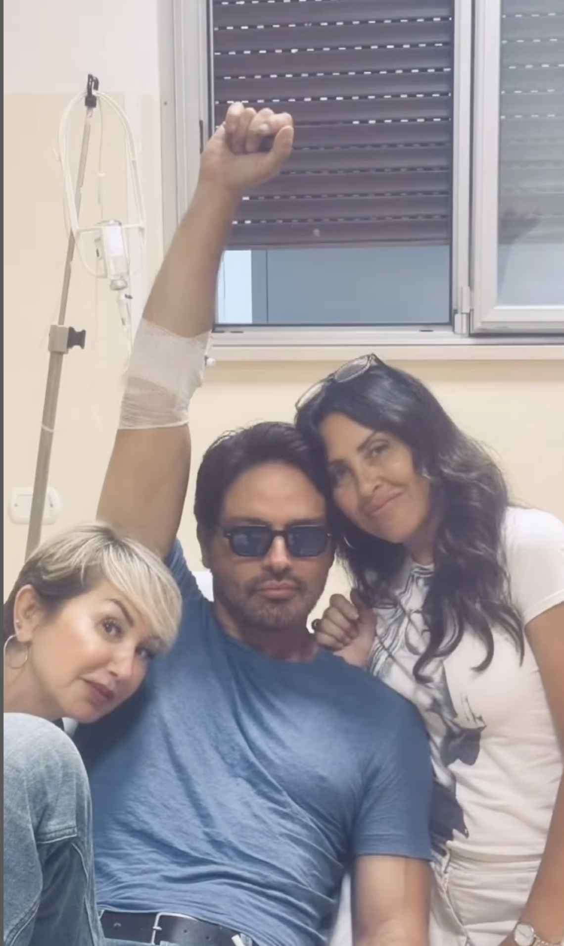 Gabriel Garko infortunato sul set: “Non mollo! Tornerò più forte di prima”