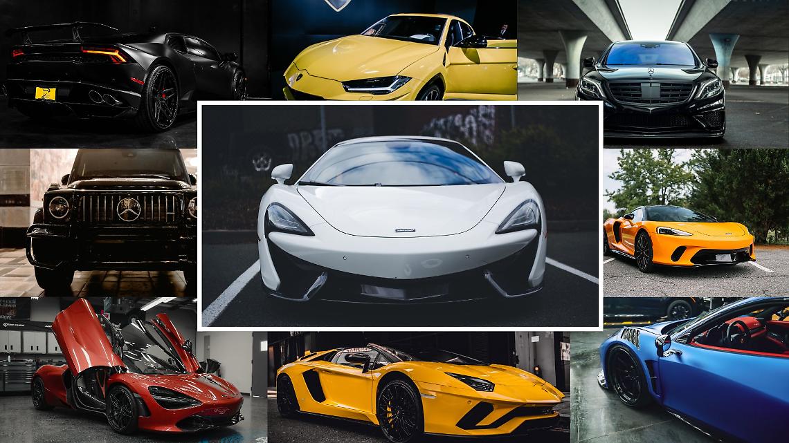 Mille auto di lusso 