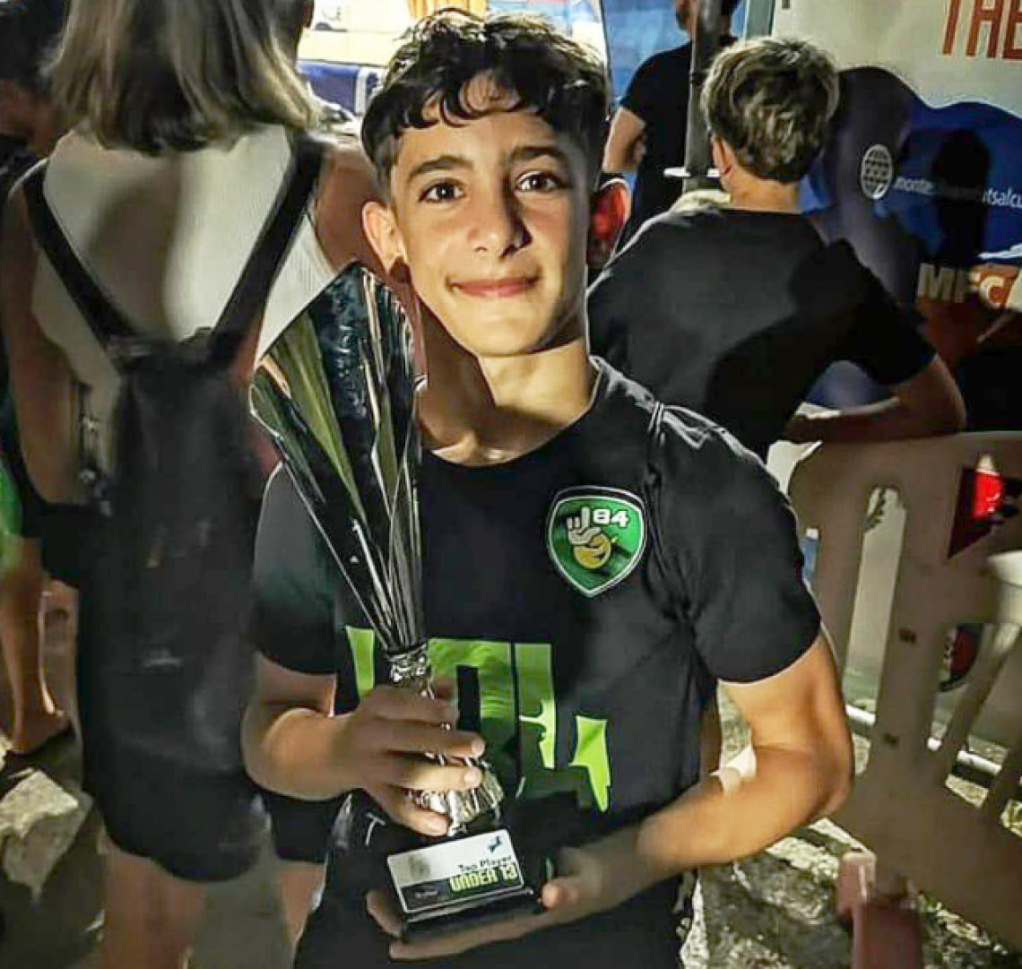 Samuele Capirone, MVP della Montesilvano Futsalcup