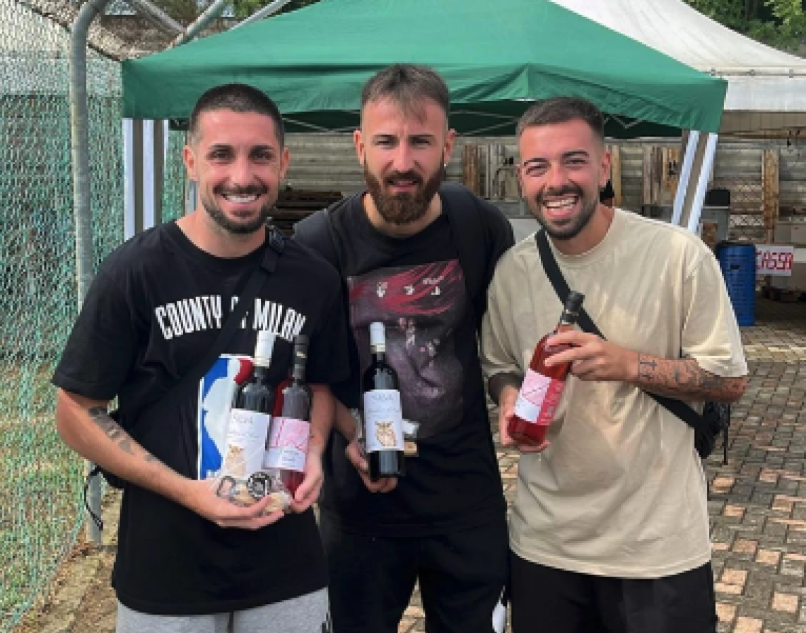 Emanuele Marinaro, Michele Popescu e Francesco Damiani