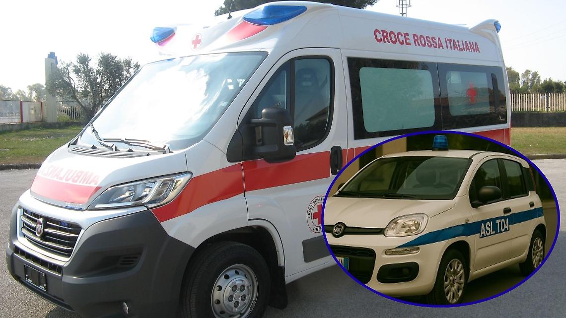 Fiat Panda dell'Asl To4