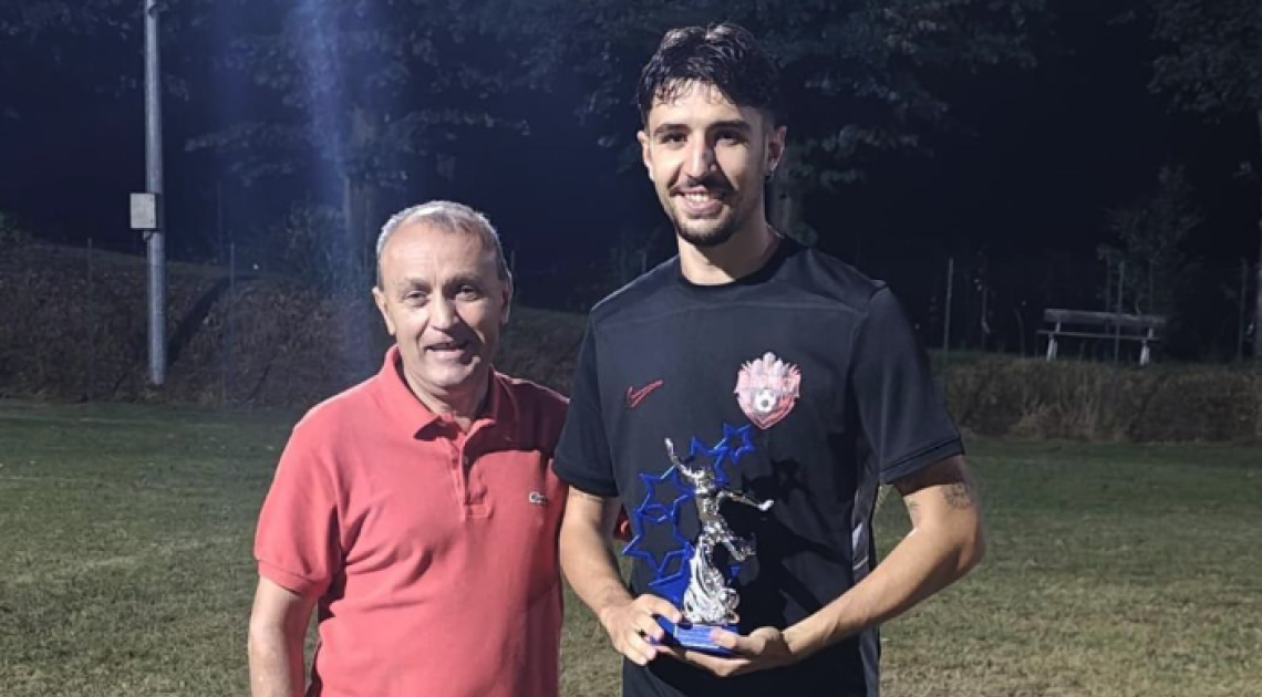 Federico Bevolo, miglior giocatore del torneo
