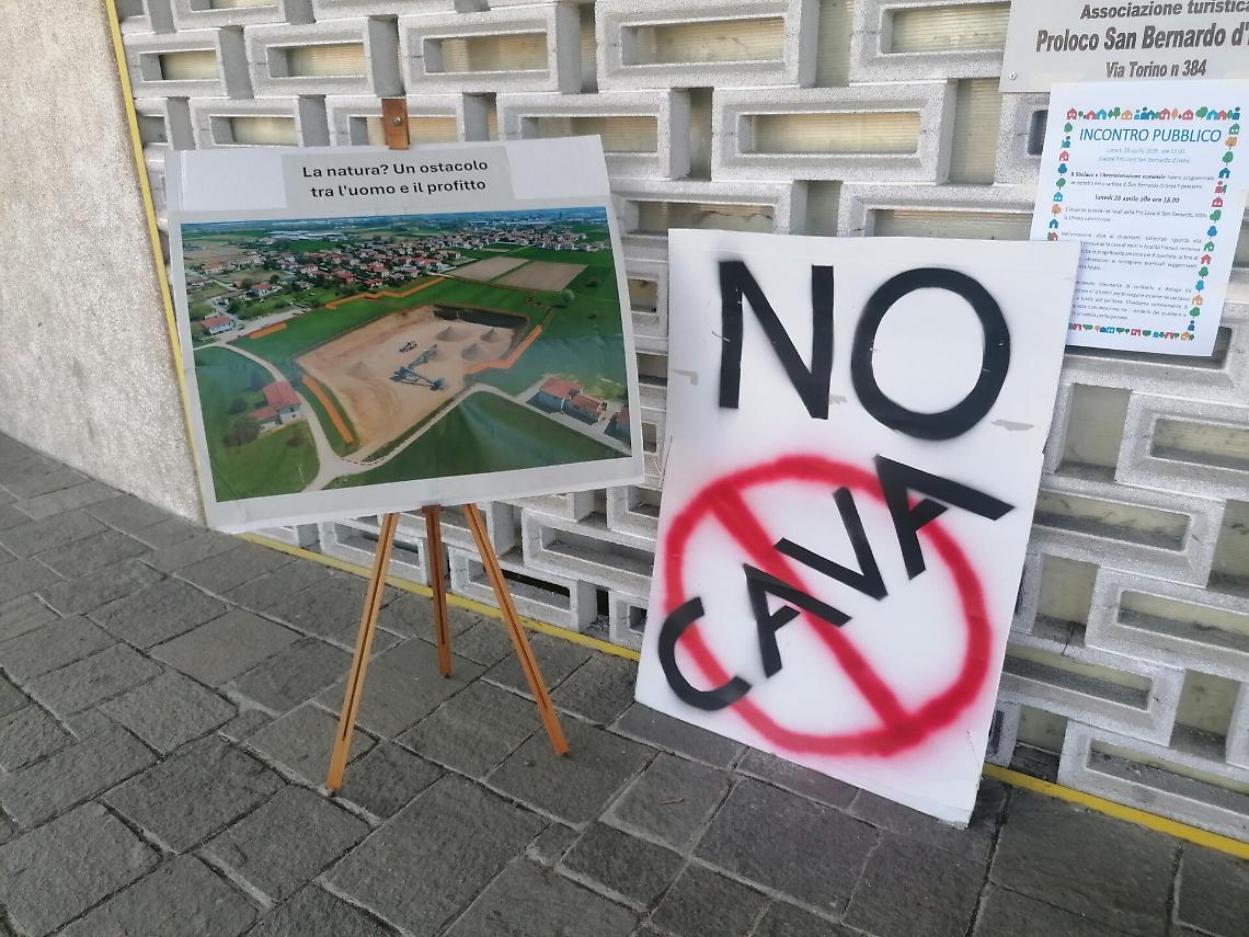 Cava di San Bernardo, il 21 la conferenza dei servizi. L'altolà del Comitato