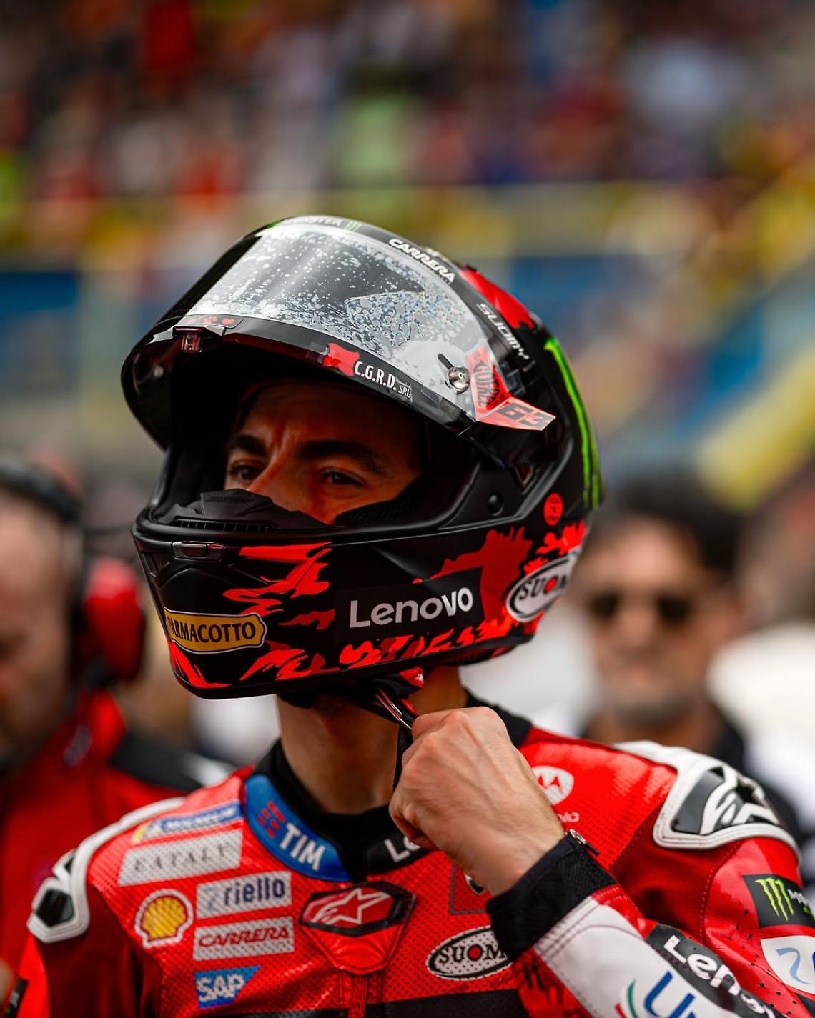 Pecco in pista (dalla pagina ufficiale di IG)
