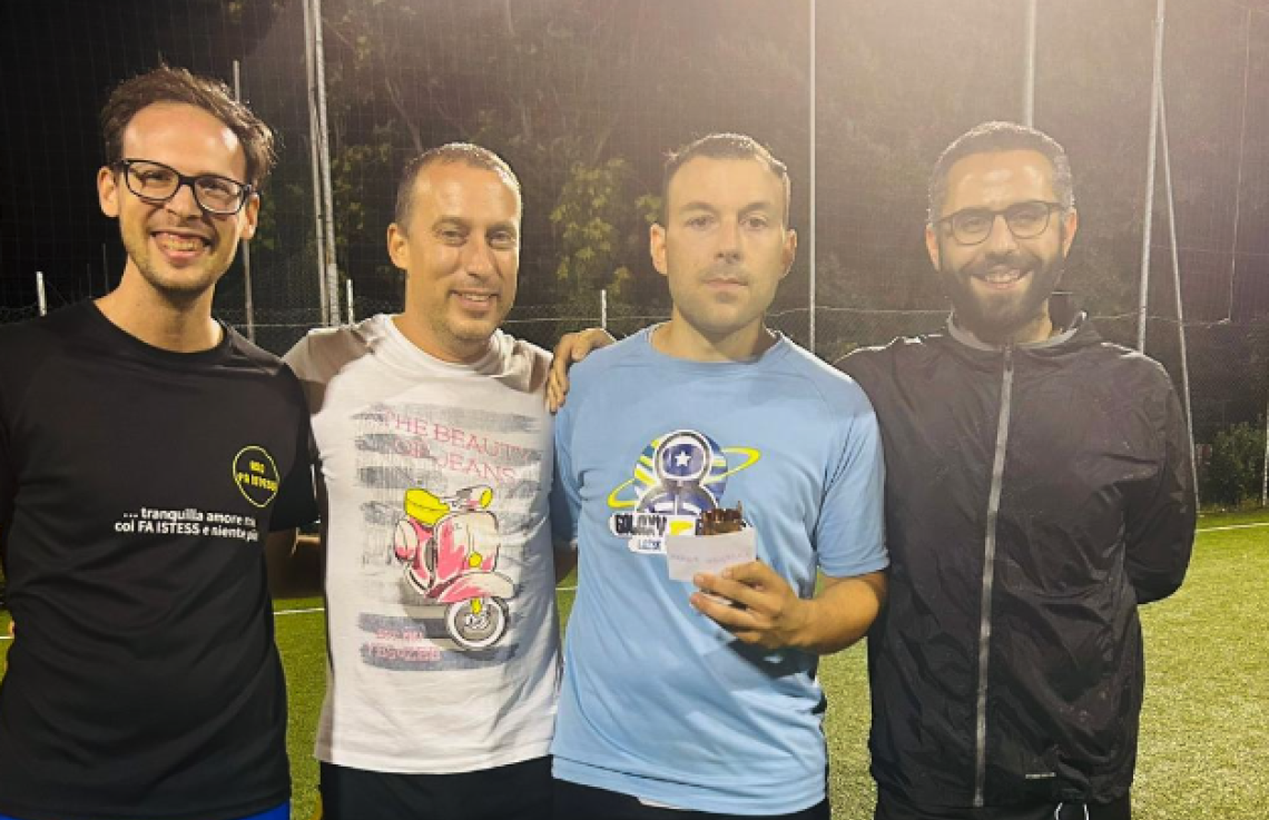 Luca Raviglione premiato come miglior giocatore