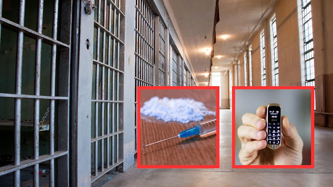 Quattro microtelefoni, uno smartphone e coltelli affilati: nel carcere di Torino si combatte il crimine… dietro le sbarre! 