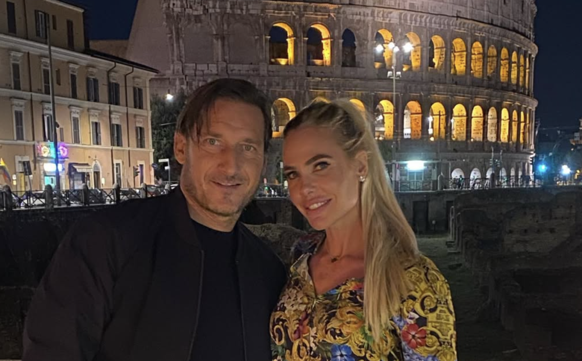 Totti e Ilary, fine di un amore da copertina: la separazione è a un passo 