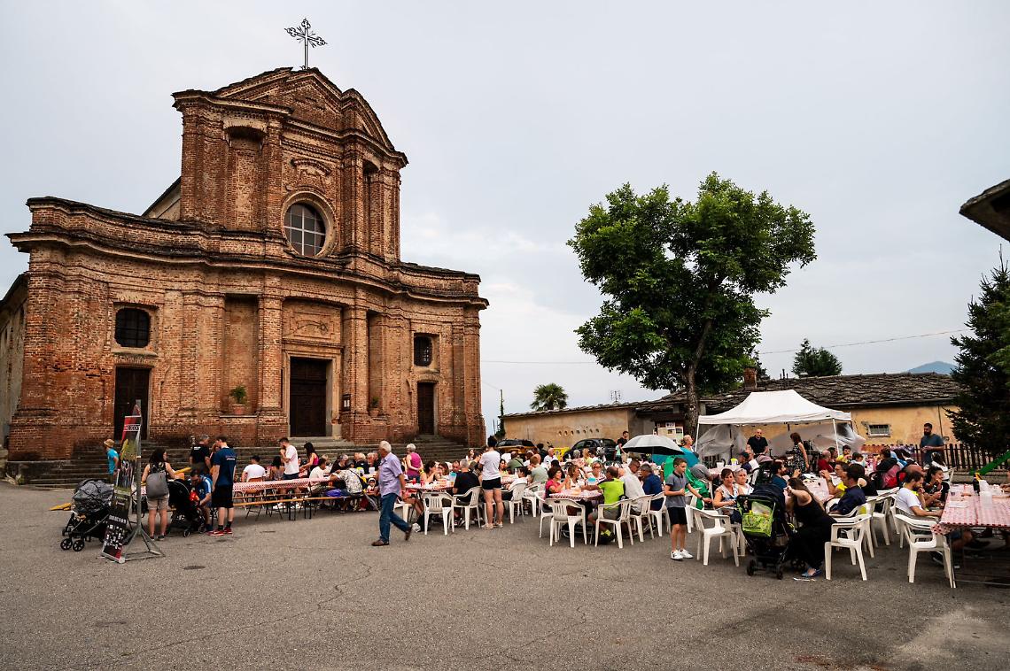 La piazza di Coassolo