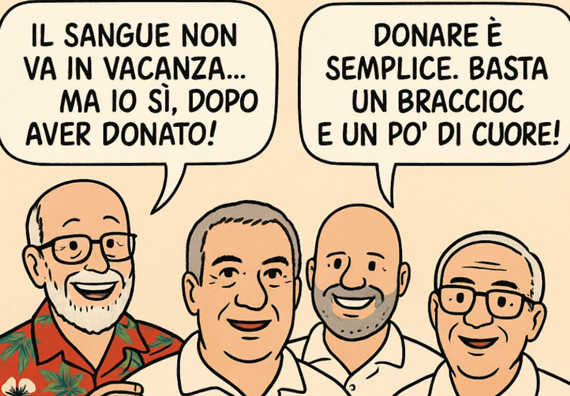 Favria, 22 donatori
