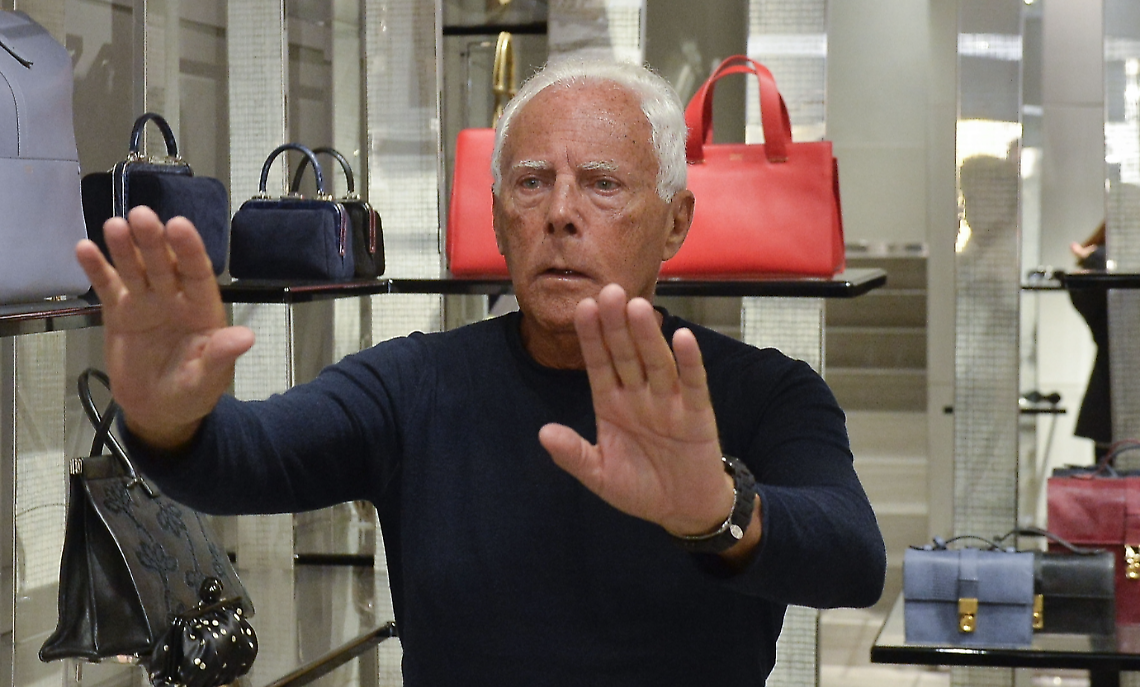 Giorgio Armani sanzionato dall'Antitrust: 3,5 milioni di euro per pratiche scorrette
