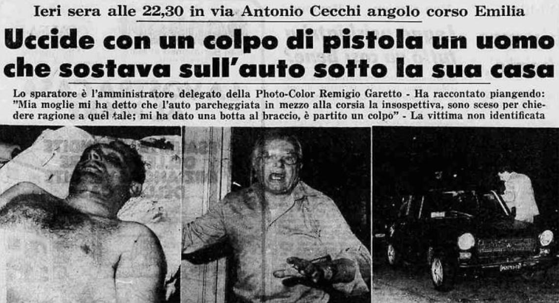 Un colpo in testa a un operaio che dorme in macchina.