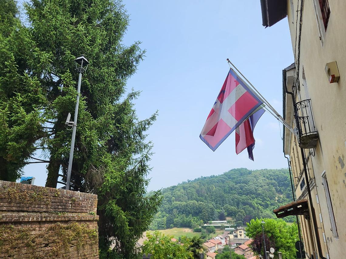Il Palazzo comunale di Monteu da Po