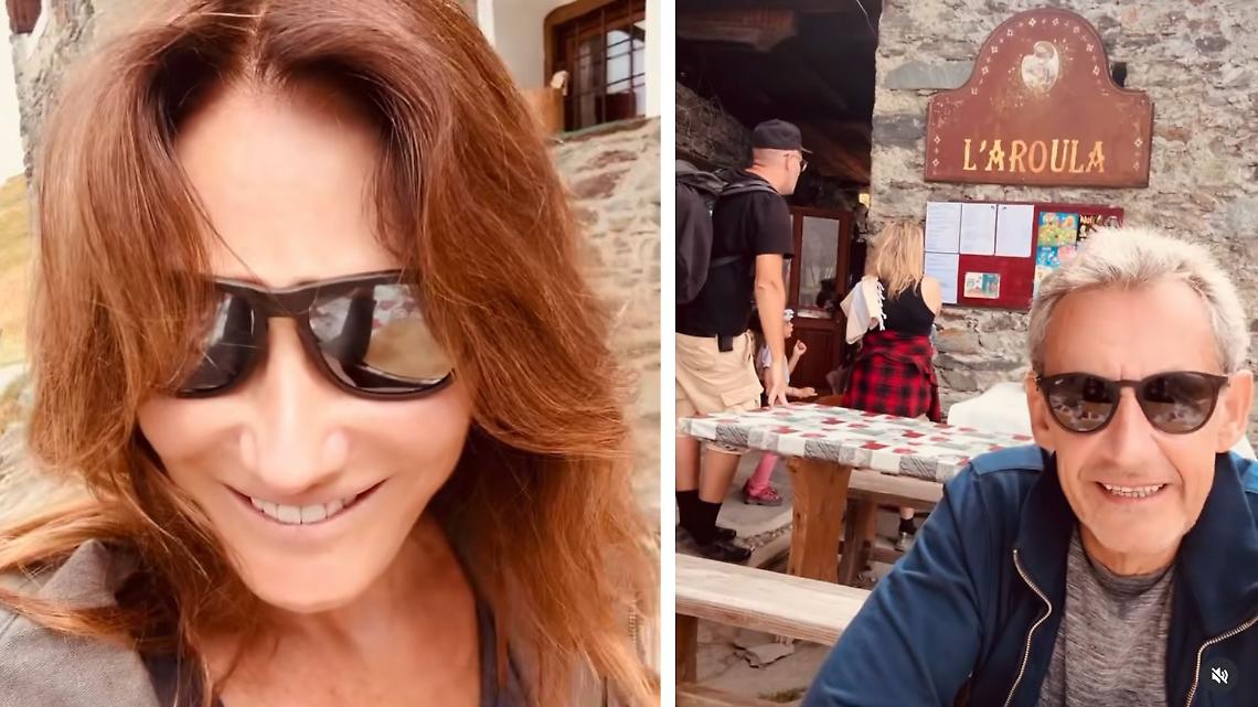 Carla Bruni e Nicolas Sarkozy: vacanze di relax tra le Alpi valdostane