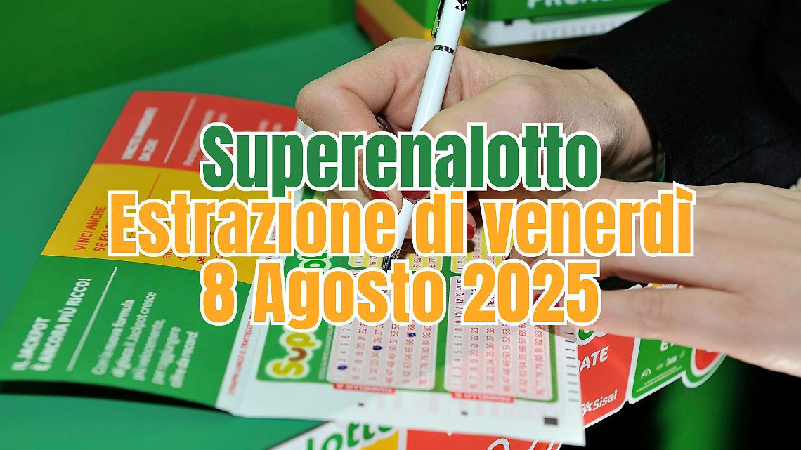 Estrazioni del venerdì: i numeri che accendono la sera d’agosto