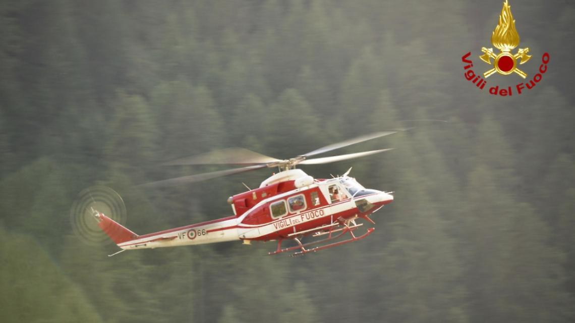 Paura sulla via ferrata della Ruceia: padre e figlia di 8 anni salvati dal “Drago”