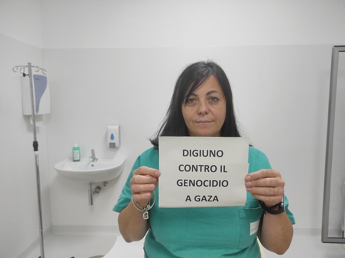 Digiuno contro il genocidio a Gaza