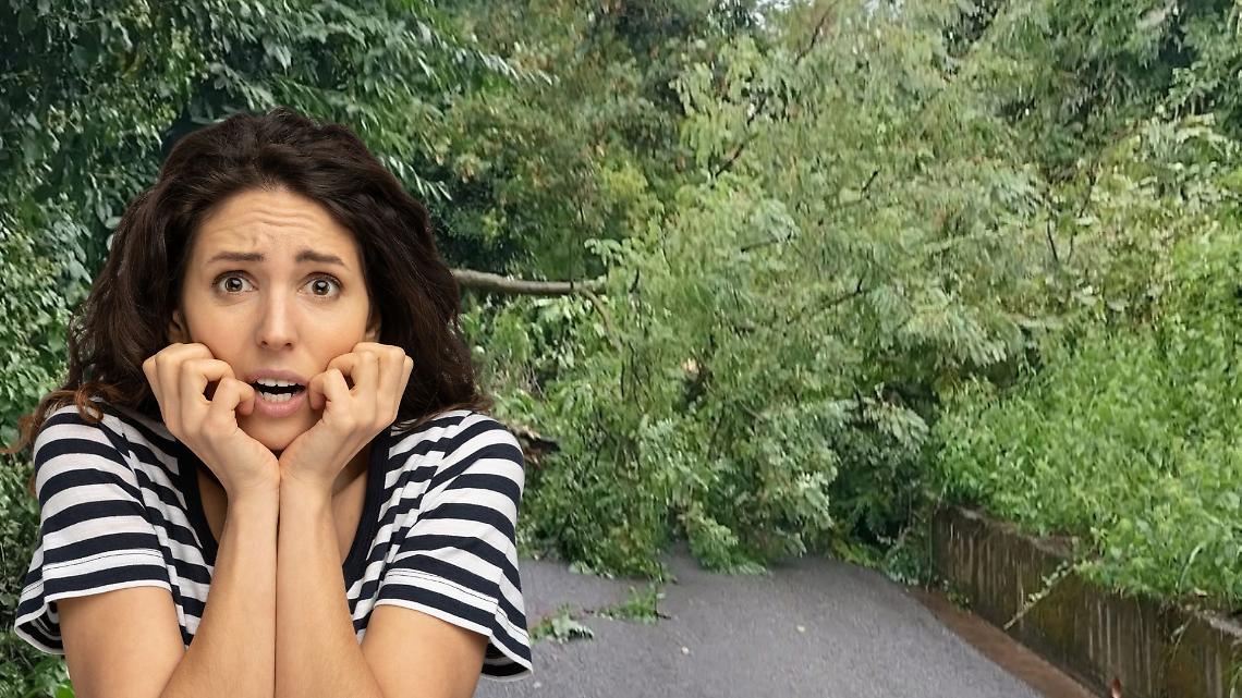 Maltempo a San Raffaele Cimena
