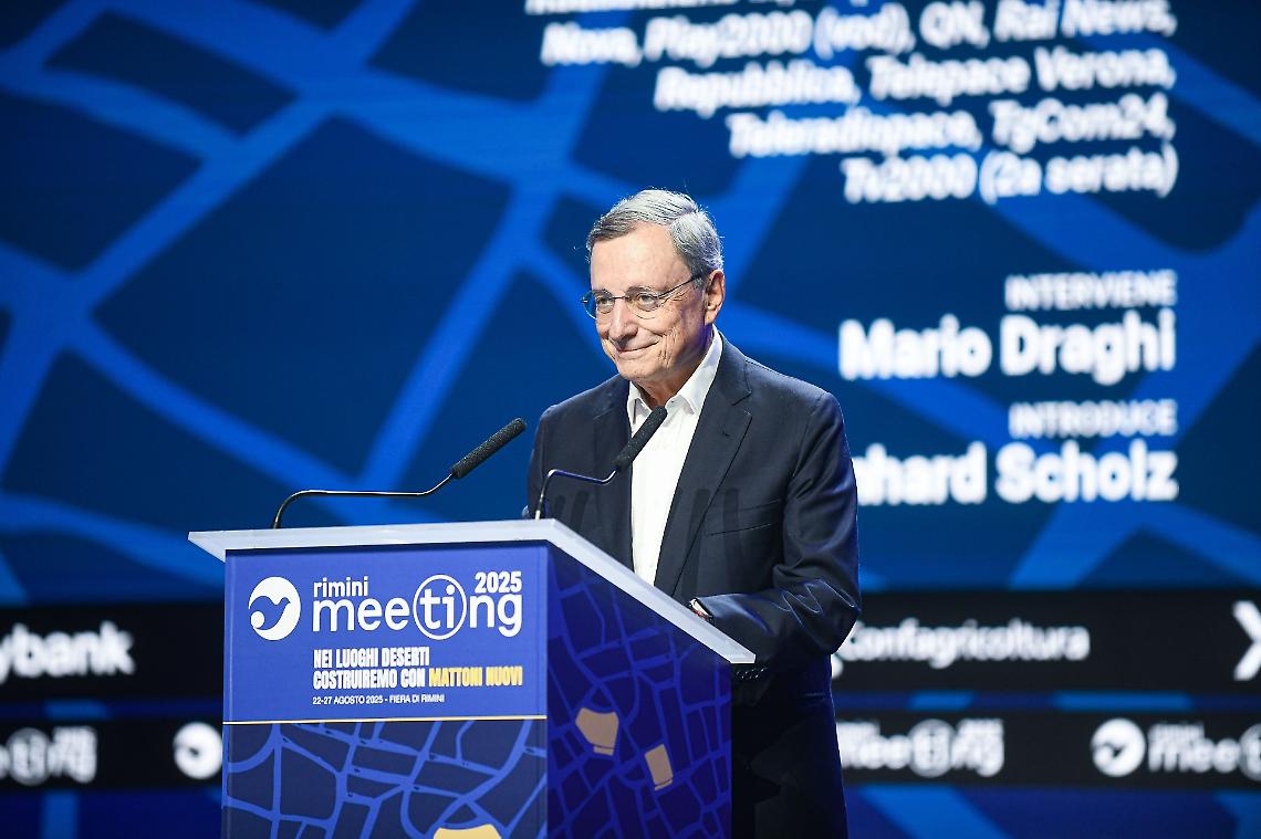 Draghi frusta l'Europa
