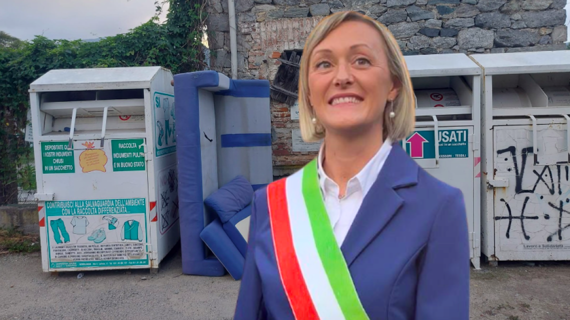 La sindaca Giovanna Cresto