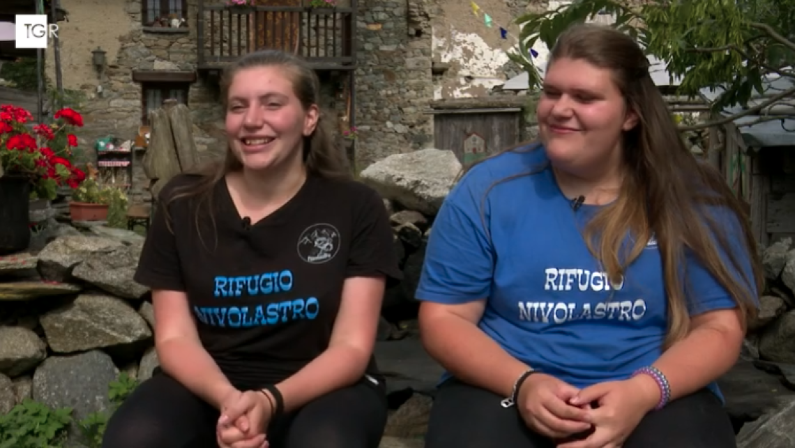 Le sorelle Costa intervistate dal Tg3 del Piemonte