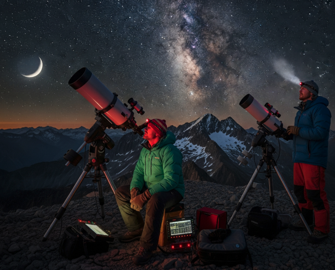 Stelle e pianeti all’Alpe Cialma: la magia del cielo di Locana