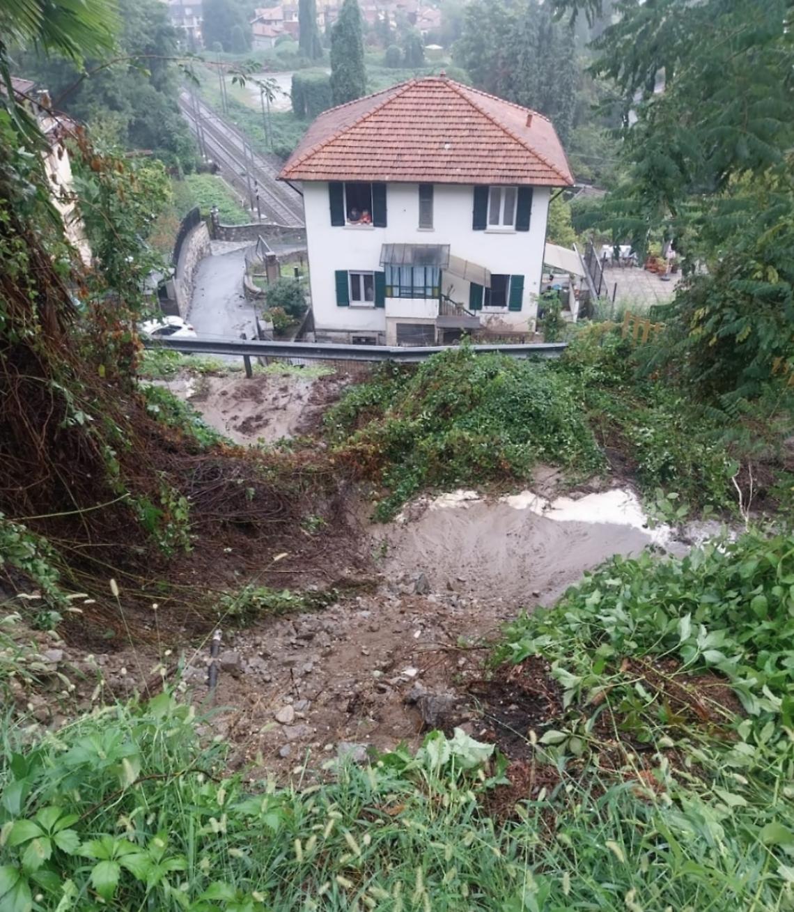 Frana a Baveno (foto facebook)