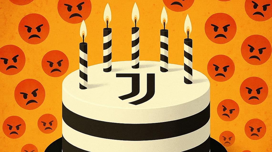La Juve fa gli auguri alla "persona sbagliata"