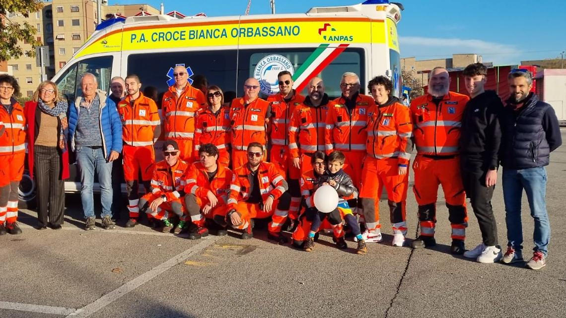 Orbassano festeggia i 45 anni della Croce Bianca