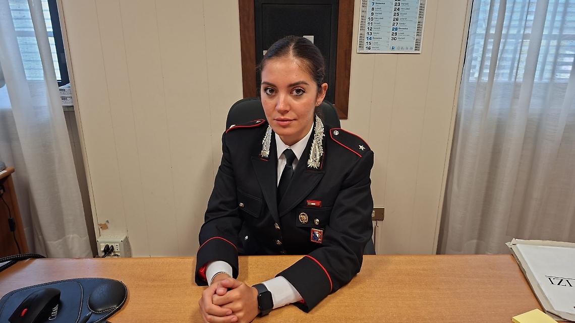 Il Sottotenente Aurora Palmieri, guiderà la Tenenza di Cirié