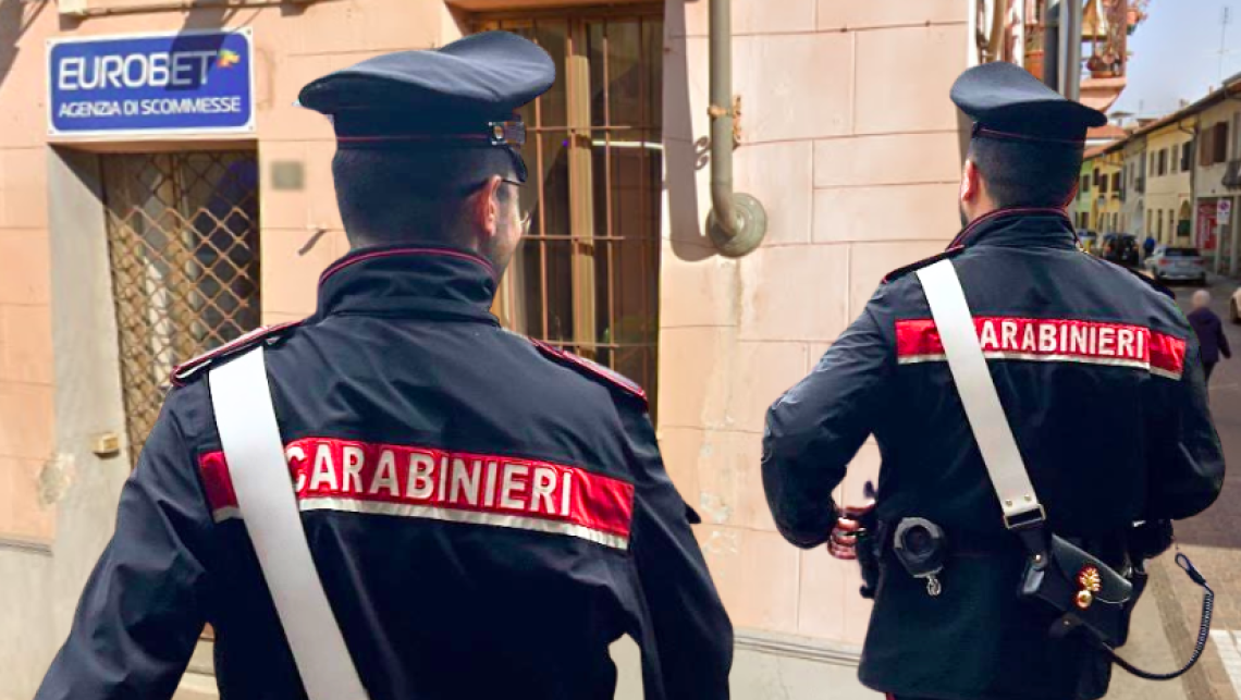 Volpiano, colpo all'Eurobet