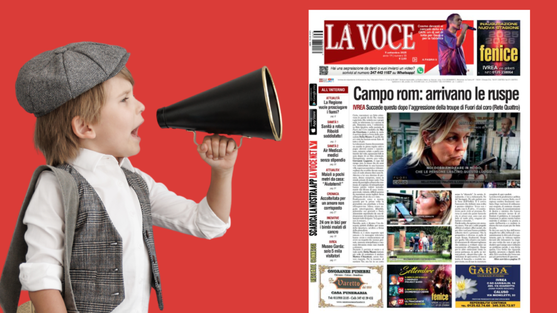 Campo rom: arrivano le ruspe ad Ivrea. Succede dopo l'aggressione alla troupe di "Fuori dal Coro" (Rete Quattro)