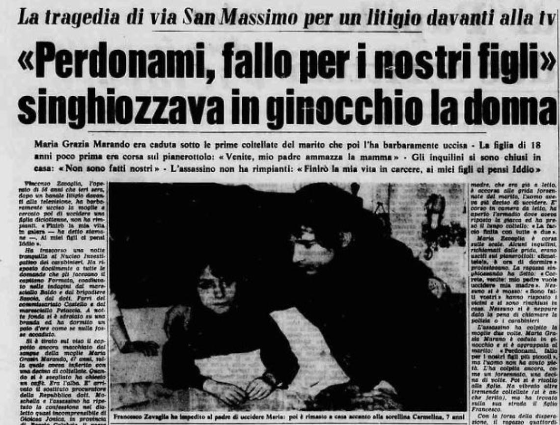 Un litigio davanti alla tv che si trasforma in tragedia.