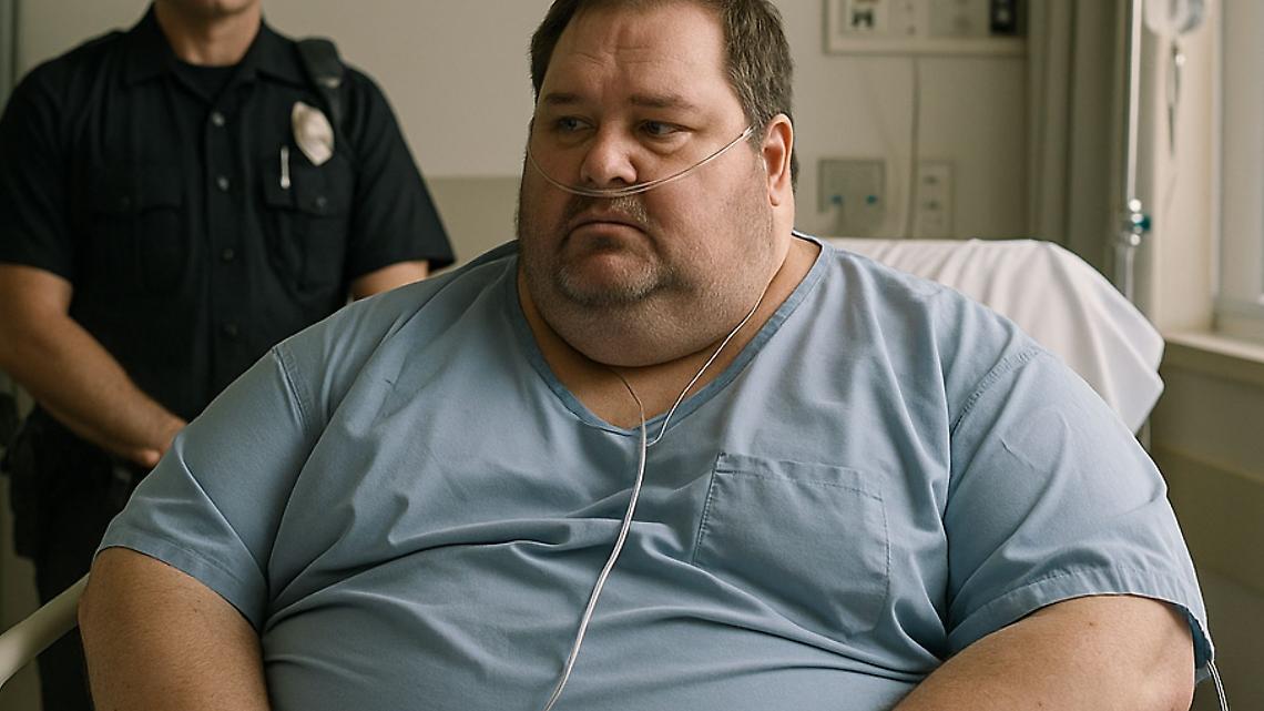 Detenuto obeso 