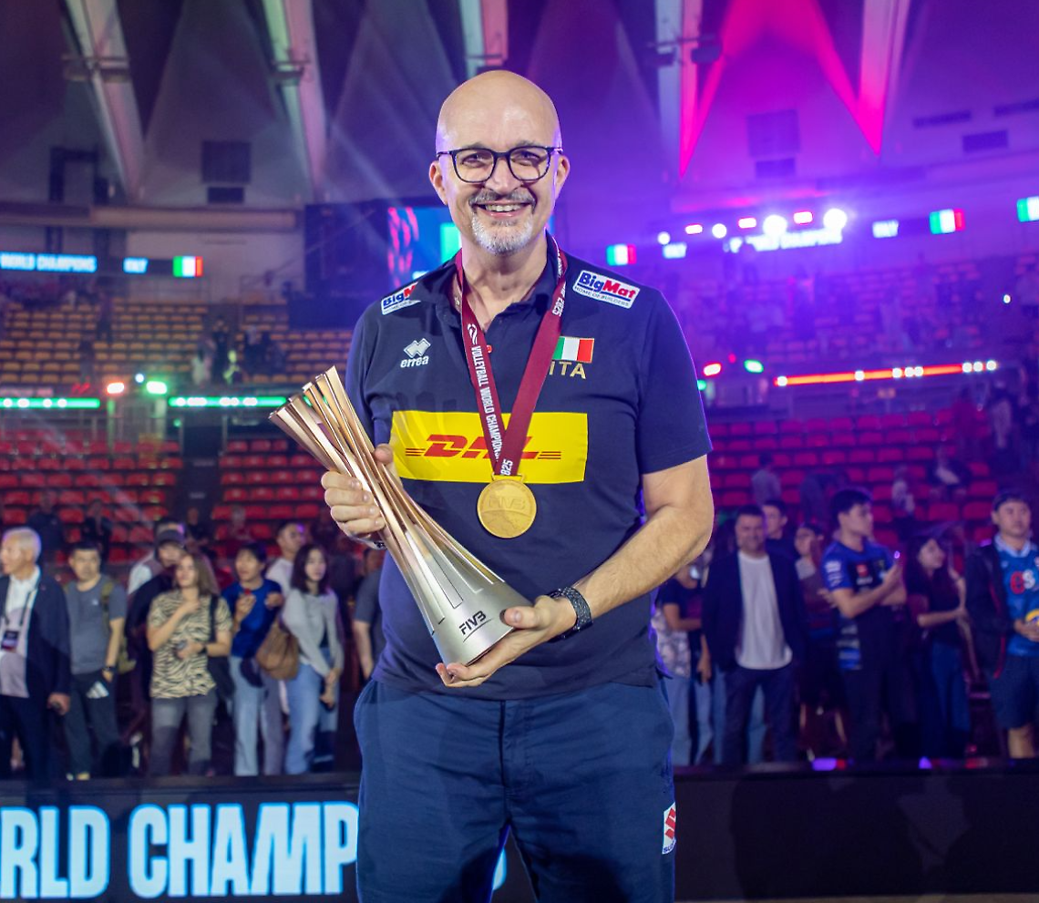 Un team manager settimese nell’oro mondiale dell’Italia