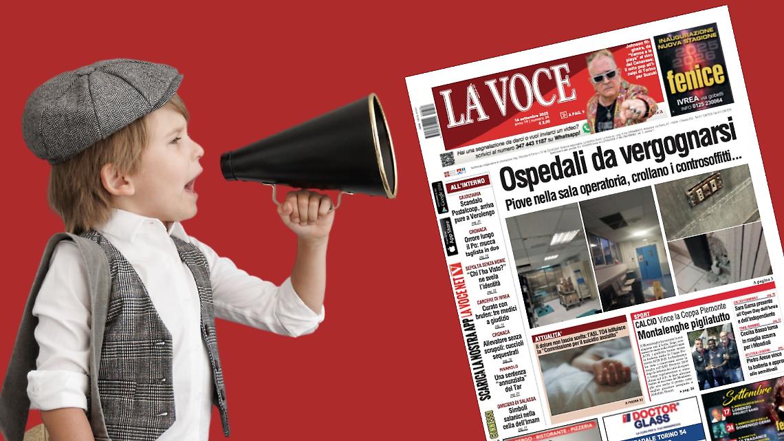 Ospedale di Chivasso nella bufera. Crollano pure i soffitti...