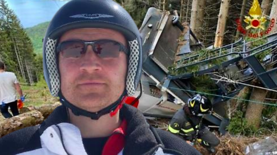 L'ingegner Enrico Perocchio, dipendente della Leitner di Leini e direttore d’esercizio della funivia al momento della tragedia