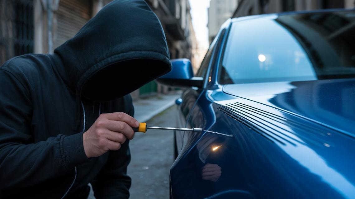 Settimo, ragazzi spettatori di violenza e degrado: bidella riga una macchina, uomo consuma droghe in centro