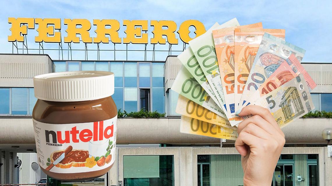 Ferrero, fino a 2.580 euro lordi premio legato a obiettivi