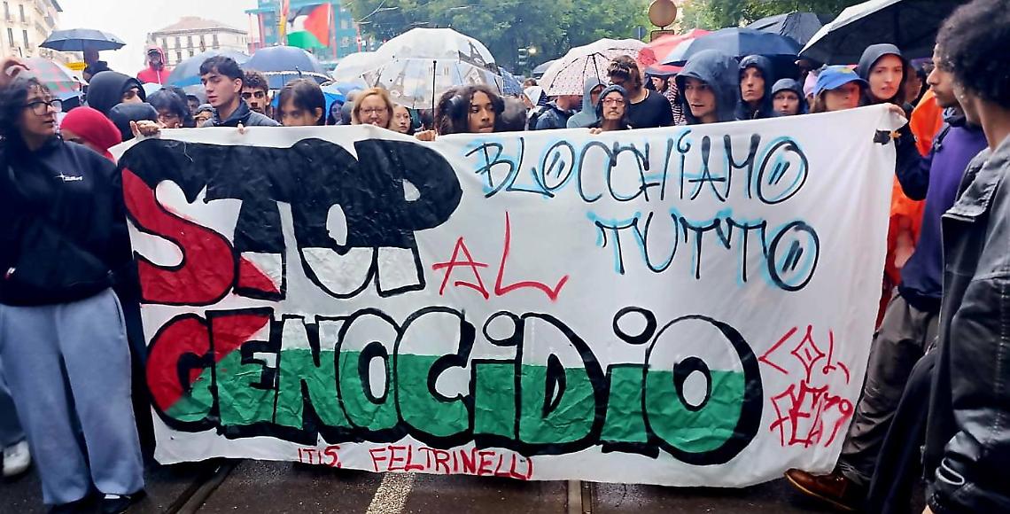 Piazze in fiamme per Gaza: tra manganelli e lacrime, l’Italia si ribella